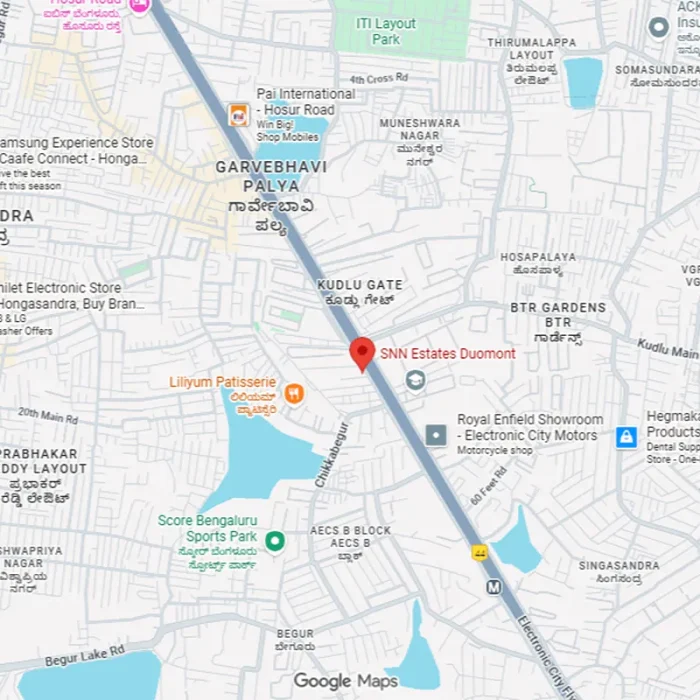 snn estates duomont location in map